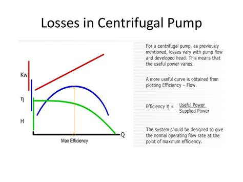 eddy loss in centrifugal pump|centrifugal pump energy loss.